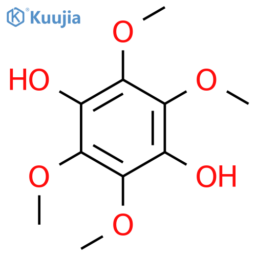 1,4-BENZENEDIOL, 2,3,5,6-TETRAMETHOXY- structure