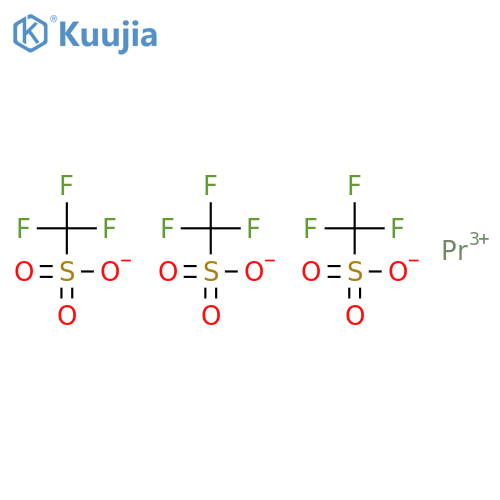 Praseodymium(III) Trifluoromethanesulfonate structure