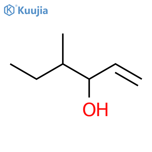 1-Hexen-3-ol, 4-methyl- structure
