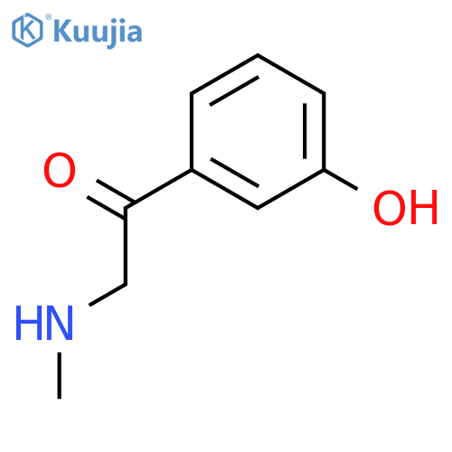 1-(3-hydroxyphenyl)-2-(methylamino)ethan-1-one structure