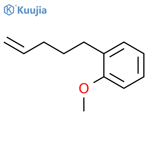 1-methoxy-2-(pent-4-en-1-yl)benzene structure