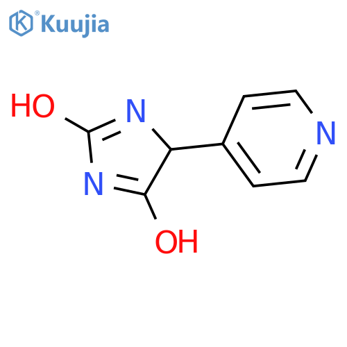 2,4-Imidazolidinedione,5-(4-pyridinyl)- structure