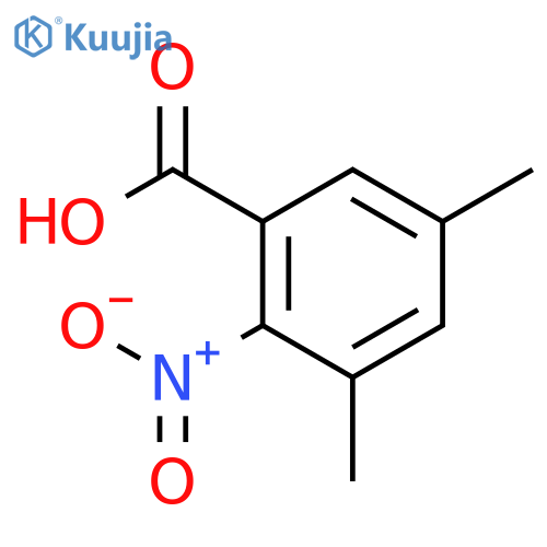 3,5-dimethyl-2-nitrobenzoic acid structure