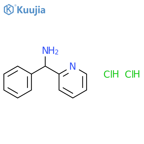 1-phenyl-1-(pyridin-2-yl)methanamine dihydrochloride structure