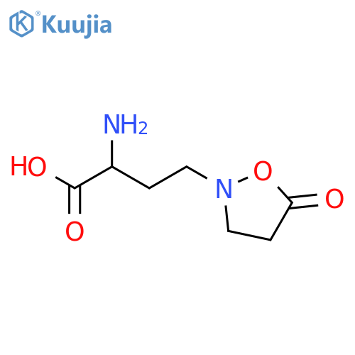 2-(3-Amino-3-carboxypropyl)isoxazolin-5-one structure