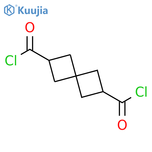 Spiro[3.3]heptane-2,6-dicarbonyl dichloride structure