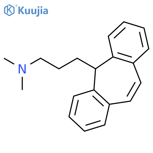 3-(5H-dibenzo[a,d][7]annulen-5-yl)-N,N-dimethylpropan-1-amine structure