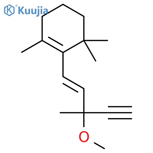 Cyclohexene, 2-(3-methoxy-3-methyl-1-penten-4-ynyl)-1,3,3-trimethyl- structure