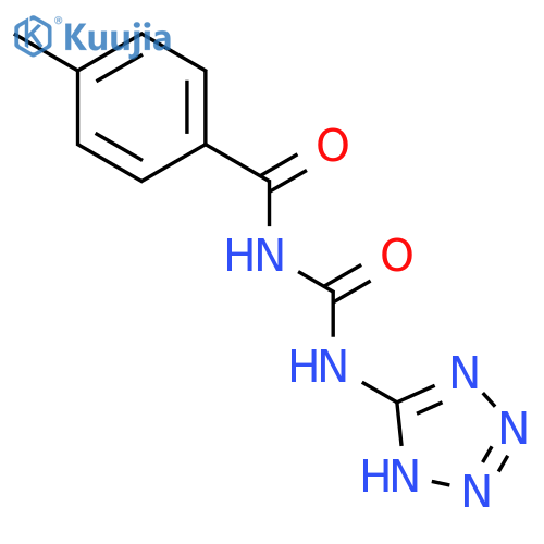 Benzamide, 4-methyl-N-[(1H-tetrazol-5-ylamino)carbonyl]- structure