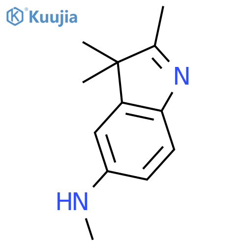 3H-Indol-5-amine, N,2,3,3-tetramethyl- structure