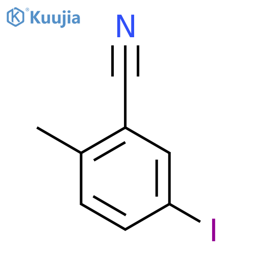 5-Iodo-2-methylbenzonitrile structure