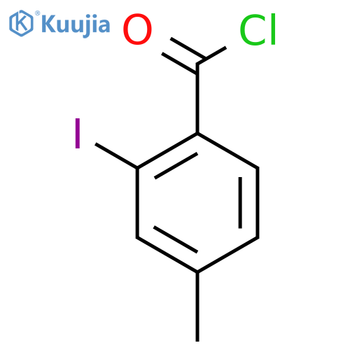 2-Iodo-4-methylbenzoyl chloride structure