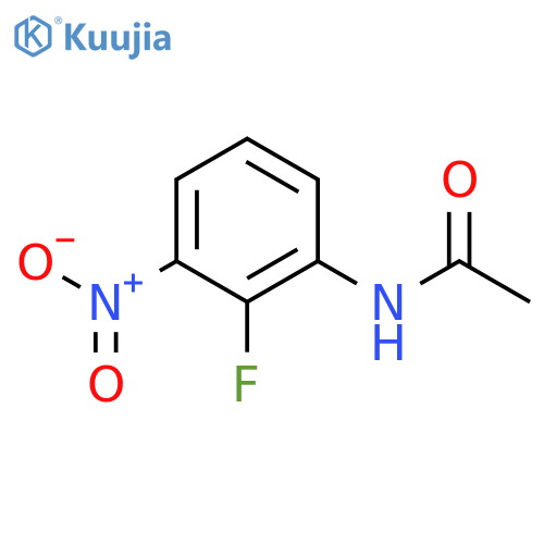 N-(2-Fluoro-3-nitrophenyl)acetamide structure