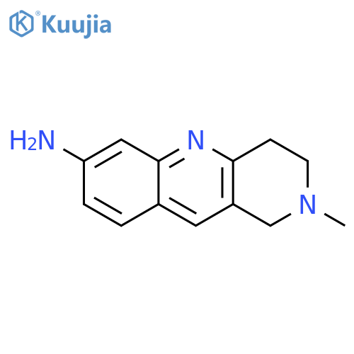 Benzo[b][1,6]naphthyridin-7-amine, 1,2,3,4-tetrahydro-2-methyl- structure