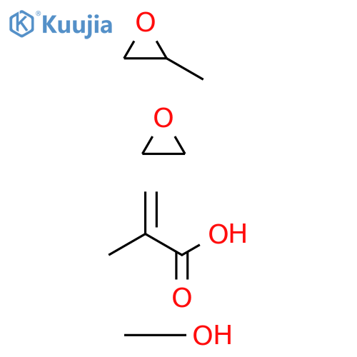 Oxirane, 2-methyl-, polymer with oxirane, mono(2-methyl-2-propenoate), methyl ether structure