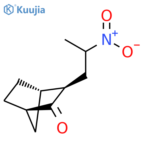 Bicyclo[2.2.1]heptan-2-one, 3-(2-nitropropyl)-, (1R,3R,4S)-rel- (9CI) structure