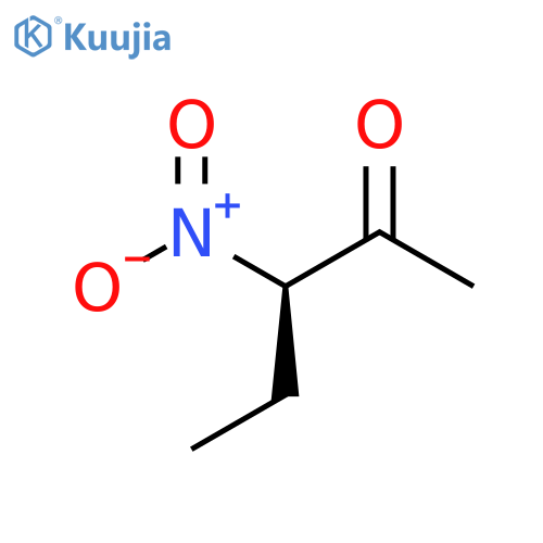2-Pentanone, 3-nitro-, (3R)- (9CI) structure