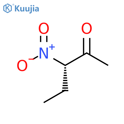 2-Pentanone, 3-nitro-, (3S)- (9CI) structure