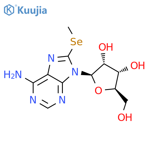 8-(Methylselanyl)adenosine structure