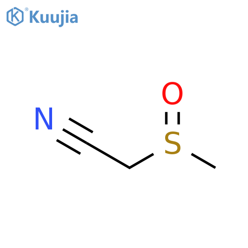2-methanesulfinylacetonitrile structure