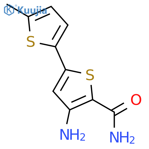 [2,2'-Bithiophene]-5-carboxamide, 4-amino-5'-methyl- structure
