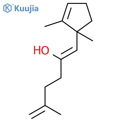 4-Pentenyloxy, 1-[(1,2-dimethyl-2-cyclopenten-1-yl)methylene]-4-methyl- structure