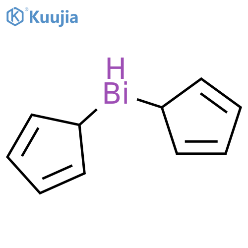 Bismuthine, di-2,4-cyclopentadien-1-yl- structure