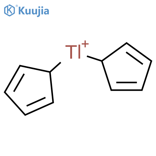 Thallium(1+), di-2,4-cyclopentadien-1-yl- structure