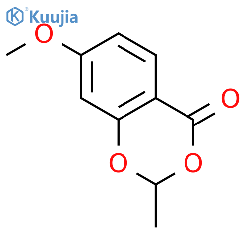 4H-1,3-Benzodioxin-4-one, 7-methoxy-2-methyl- structure