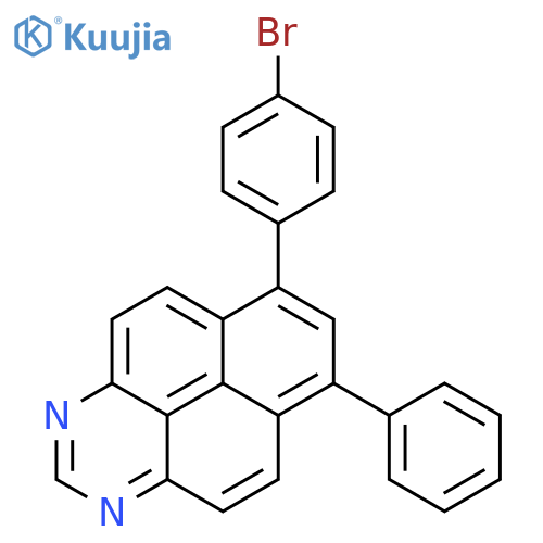 Benzo[gh]perimidine, 6-(4-bromophenyl)-8-phenyl- structure