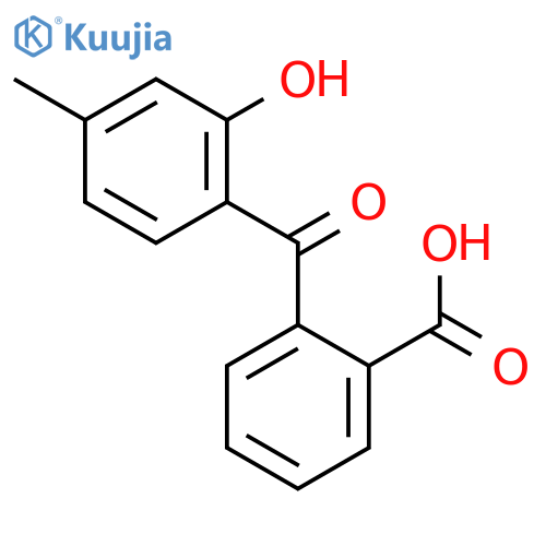 BENZOIC ACID, 2-(2-HYDROXY-4-METHYLBENZOYL)- structure