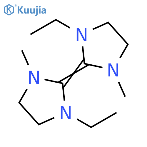 Imidazolidine,1-ethyl-2-(1-ethyl-3-methyl-2-imidazolidinylidene)-3-methyl- structure
