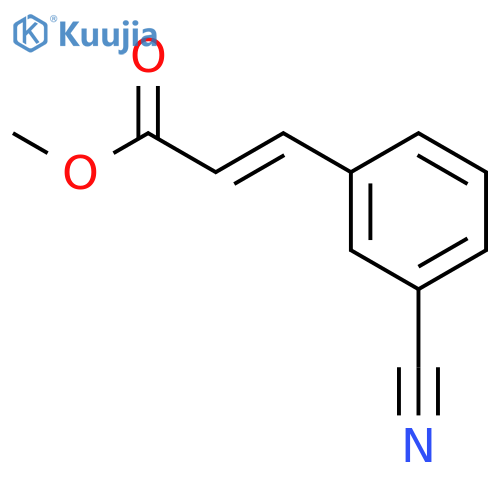 Methyl 3-Cyanocinnamate structure
