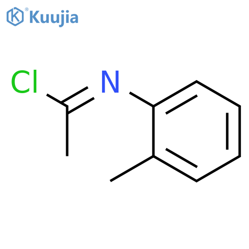 ETHANIMIDOYL CHLORIDE, N-(2-METHYLPHENYL)- structure