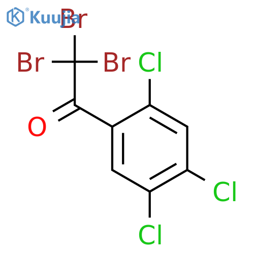 Ethanone, 2,2,2-tribromo-1-(2,4,5-trichlorophenyl)- structure