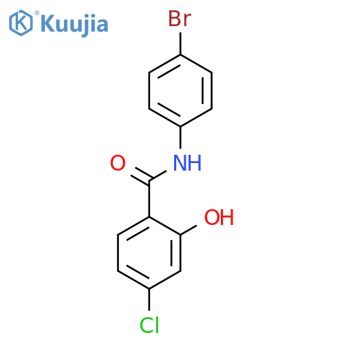 BENZAMIDE, N-(4-BROMOPHENYL)-4-CHLORO-2-HYDROXY- structure
