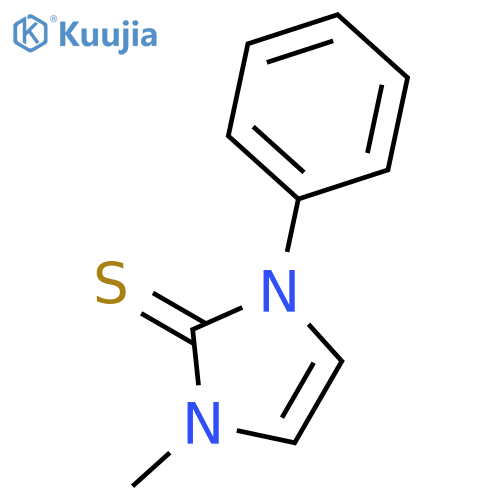 2H-Imidazole-2-thione, 1,3-dihydro-1-methyl-3-phenyl- structure