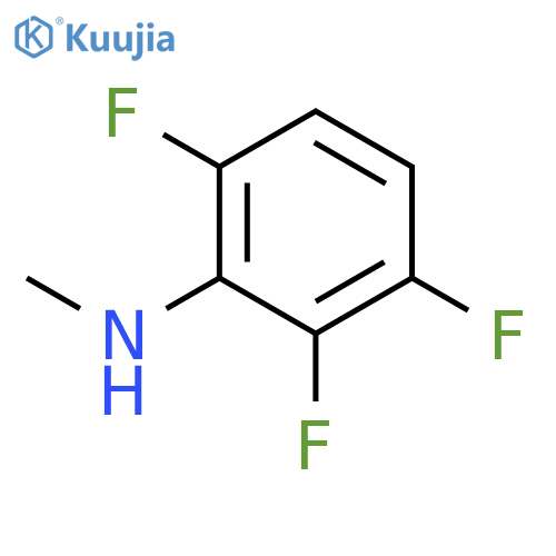 Benzenamine, 2,3,6-trifluoro-N-methyl- (9CI) structure