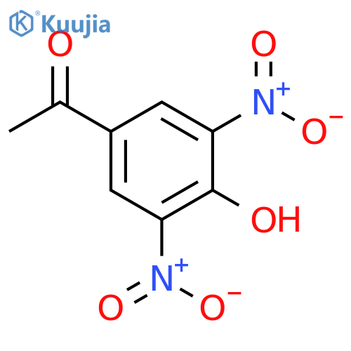 4'-Hydroxy-3',5'-dinitroacetophenone structure