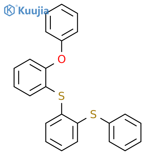Benzene, 1-phenoxy-2-[[2-(phenylthio)phenyl]thio]- structure