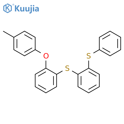 BENZENE, 1-[[2-(4-METHYLPHENOXY)PHENYL]THIO]-2-(PHENYLTHIO)- structure