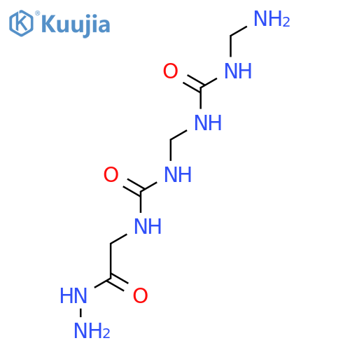 2,4,6,8-Tetraazadecan-10-oic acid, 1-amino-3,7-dioxo-, hydrazide structure