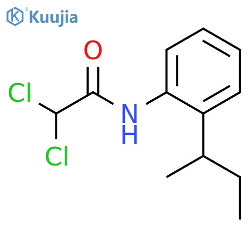 N-(2-sec-butylphenyl)-2,2-dichloroacetamide structure
