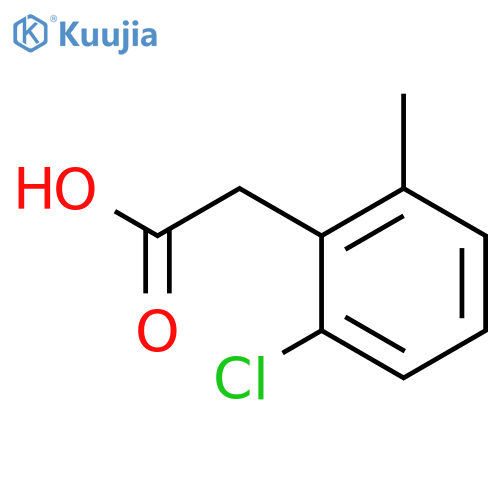 2-(2-chloro-6-methylphenyl)acetic acid structure