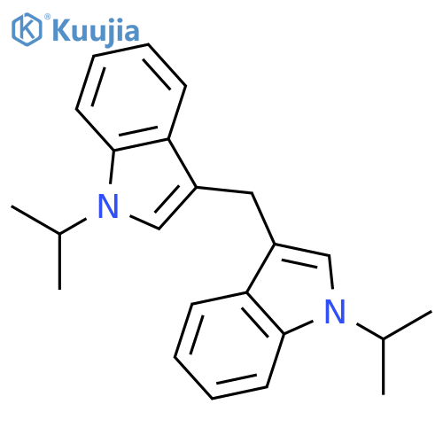 1H-INDOLE, 3,3'-METHYLENEBIS[1-(1-METHYLETHYL)- structure