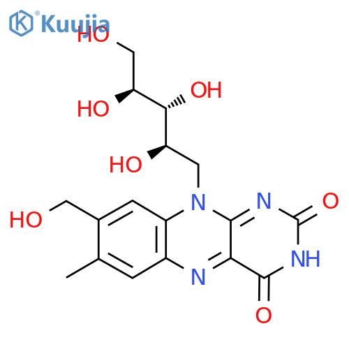8-Hydroxymethyl Riboflavin structure