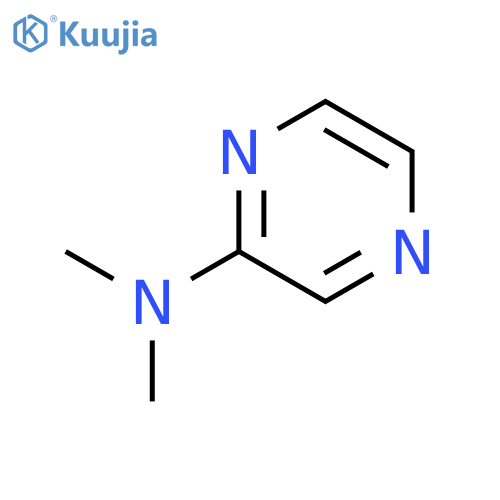 N,N-dimethyl-2-Pyrazinamine structure