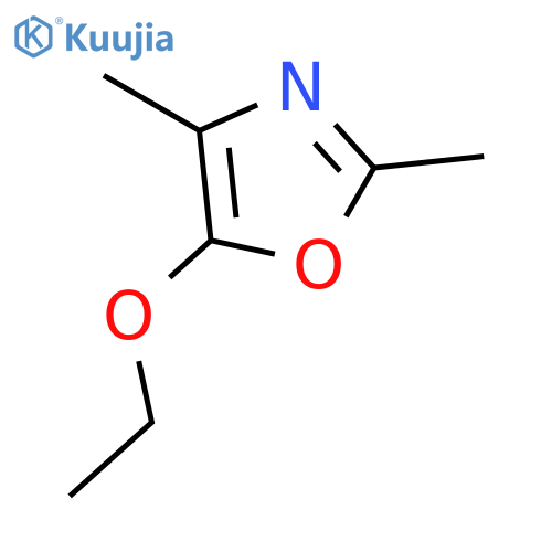5-Ethoxy-2,4-dimethyl-1,3-oxazole structure