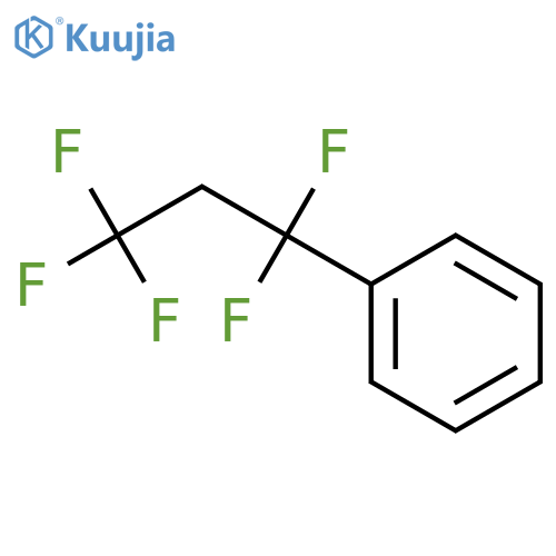 BENZENE, PENTAFLUOROPROPYL- structure