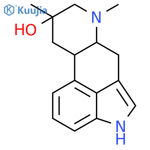 6,8-dimethyl-ergolin-8-ol structure